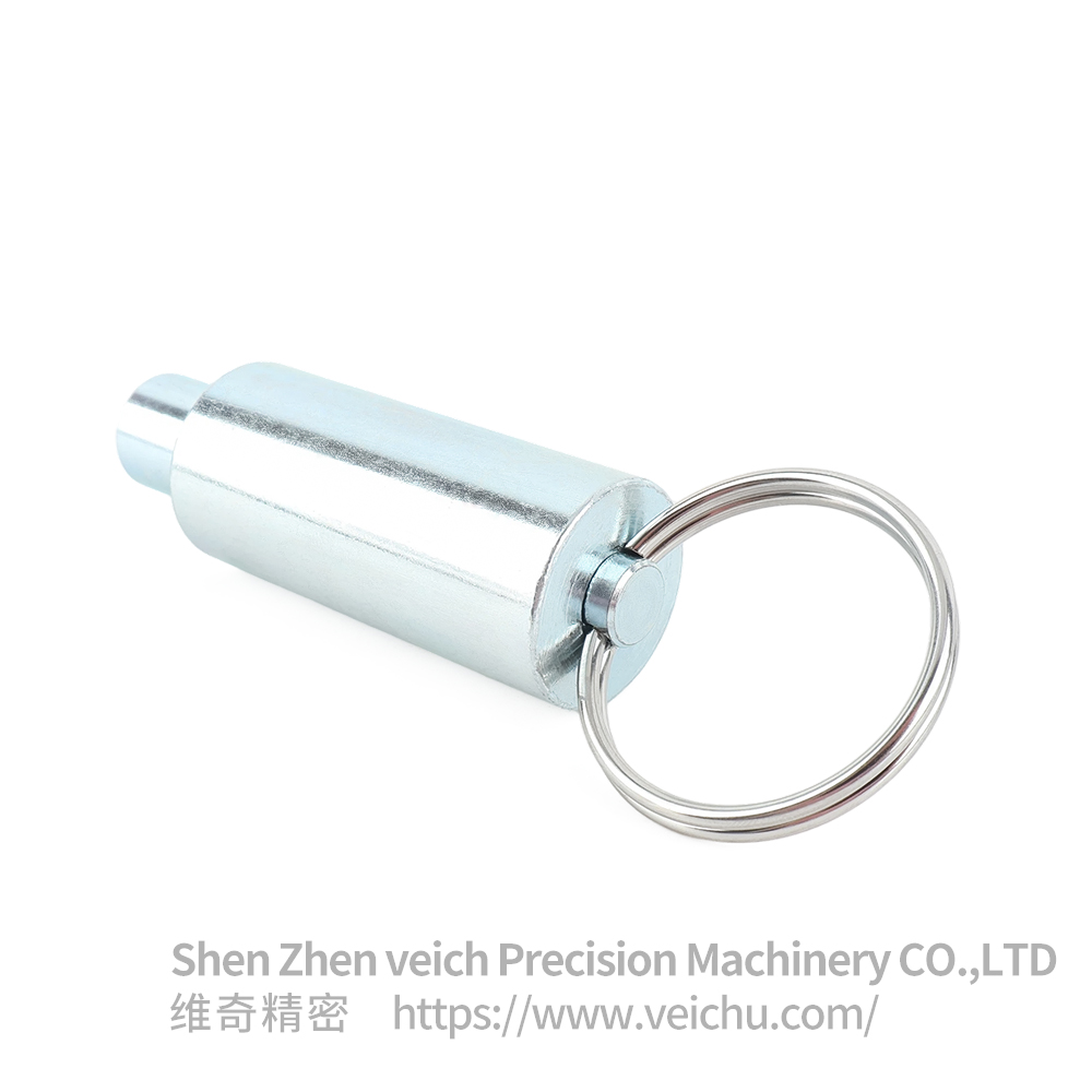 VCN237-L Pull Ring Threadless Index Pin Index Plunger 