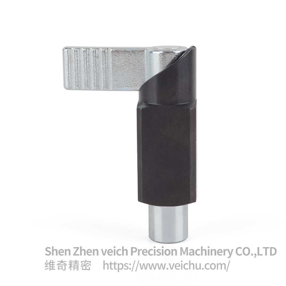VCN256-AK Weldable L-Handle Carbon Steel Spring Latch Pin