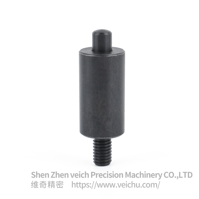 VCN229-G-Black Plastic Knob Carbon Steel Indexing Spring Plunger Mold Auxiliary Components