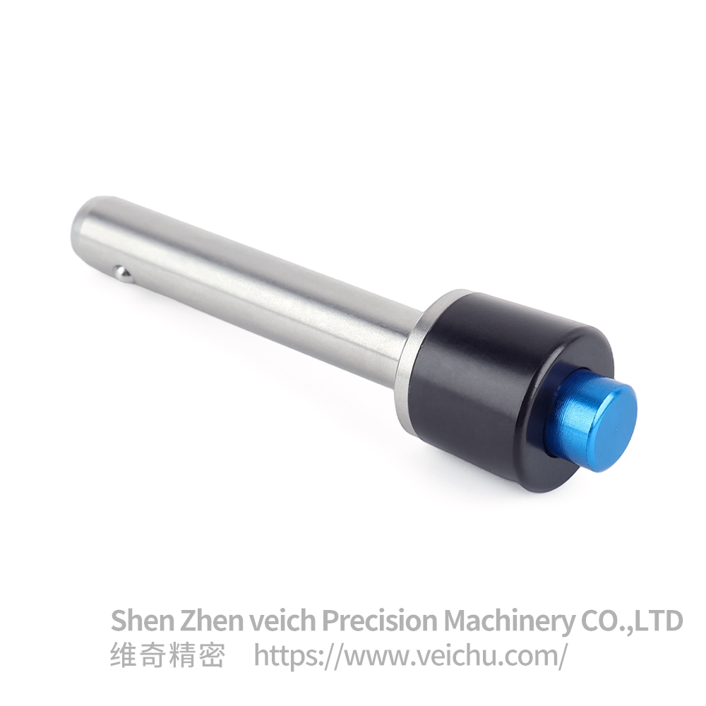Customized Blue Button-type Stainless Steel Quick-release Pin