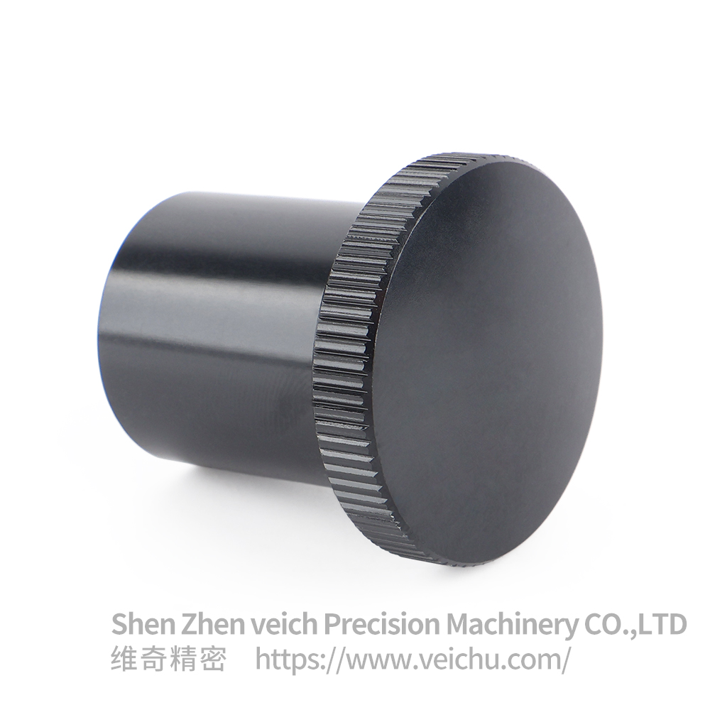 VCN245.1 Aluminum Knurled Knob Index Plunger Knob