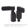 VCN256-BK Weldable L-Handle Carbon Steel All Black Spring Index Plunger