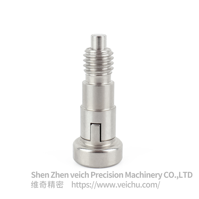 VCN240-CNK Rest Position Type Stainless Steel Round head Hand-Retractable Plungers