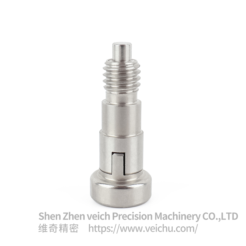 VCN240-CNK Rest Position Type Stainless Steel Round head Hand-Retractable Plungers