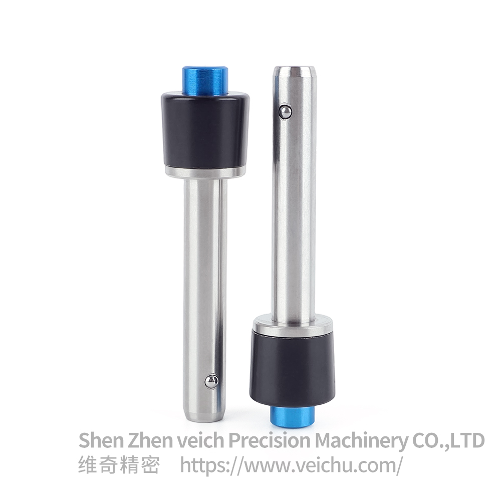 Customized Blue Button-type Stainless Steel Quick-release Pin